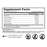 Metabolic Nutrition Stim-Free Pump