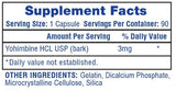 Hi-Tech Pharma Yohimbine HCL